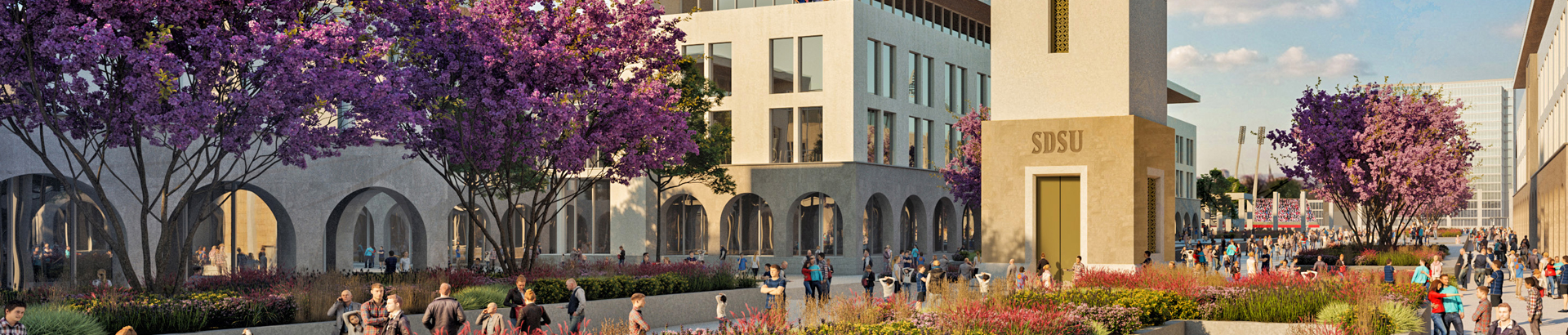 Campus Mall at the SDSU Innovation District