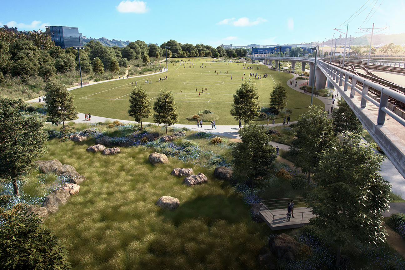 How SDSU Mission Valley is transforming a parking lot to a 34 acre river park